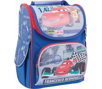 Рюкзак шкільний каркасний 1 Вересня H-11 Cars, 34*26*14