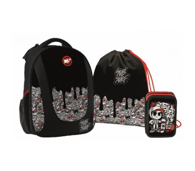 Набір колекц. Yes  H-28_Collection "SubSurf. Black and White" 3 предм.