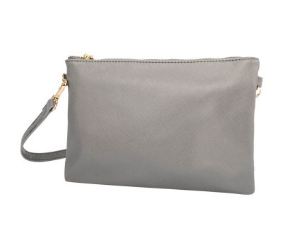 Сумка-клатч жіноча iз шкiрозамiнника "Amelie Galanti" A991705-grey