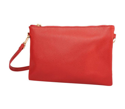 Сумка-клатч жіноча iз шкiрозамiнника "Amelie Galanti" A991705-red