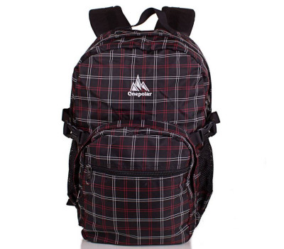 Чоловічий рюкзак з відділенням для ноутбука ONEPOLAR (ВАНПОЛАР) W1573-black