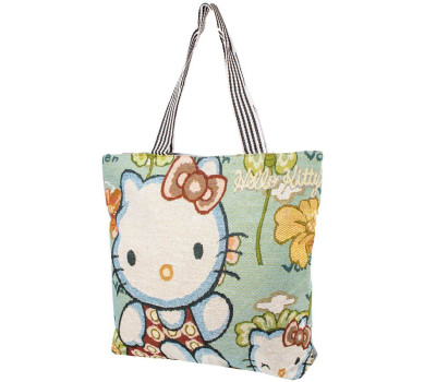 Жіноча пляжна сумка із тканини VALIRIA FASHION 3DETAL1821-1