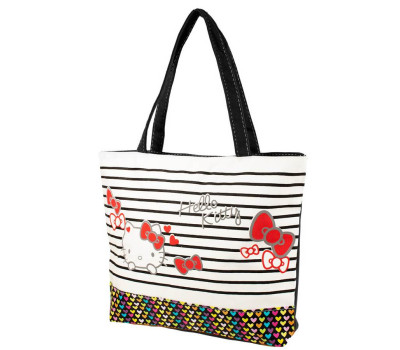 Жіноча пляжна сумка із тканини VALIRIA FASHION 3DETAL1819-3