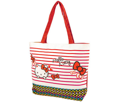 Жіноча пляжна сумка із тканини VALIRIA FASHION 3DETAL1819-2