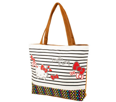 Жіноча пляжна сумка із тканини VALIRIA FASHION 3DETAL1819-1