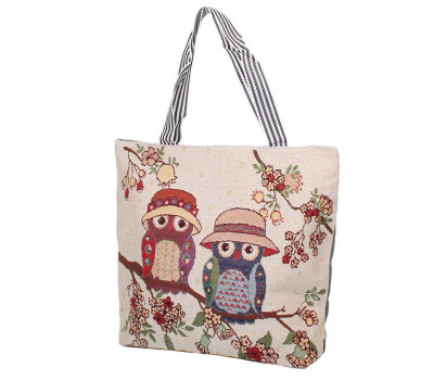 Жіноча пляжна тканинна сумка ETERNO (Етерн) DET1804-2