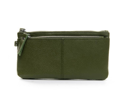 Косметичка шкіра A-00276-5 green Podium