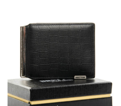 Гаманець Crocodile шкіра BRETTON M3242 black