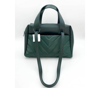 Жіноча сумка «Грейс» темно-зелена WeLassie