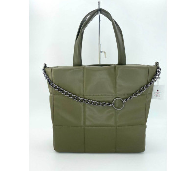 Жіноча сумка «Дейна» оливкова WeLassie