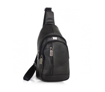 Слинг из натуральной кожи цвет черный Ricardo Pruno RP-F-A25F-5605A