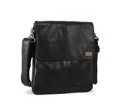 Чоловіча шкіряна сумка через плече месенджер Ricardo Pruno RP-S-N2-8005A
