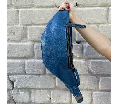 Женская сумка на пояс, бананка Морская волна TARWA 36-620