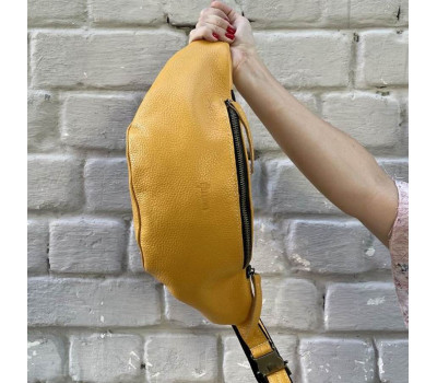 Женская сумка на пояс, бананка Апельсин TARWA 36-160