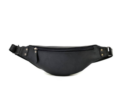 Шкіряна бананка поясна сумка, кінська шкіра TARWA RA-455-3md