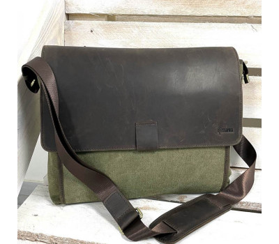 Чоловіча сумка через плече RH-3940-4lx TARWA, кольори хакі