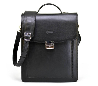 Барсетка шкіряна чоловіча на три відділення TARWA GA-1425 велика A4