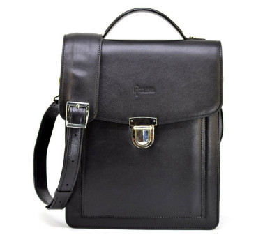 Барсетка каркасна, чоловічий клатч TARWA GA-1424 середня