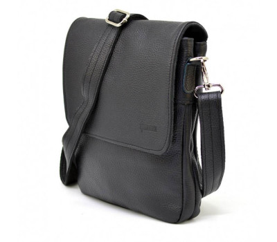 Чоловіча шкіряна сумка через плече FA-0022-4lx TARWA на 2 відділення