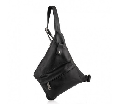 Шкіряна сумка слінг рюкзак через плече GA-6501-3md бренд TARWA