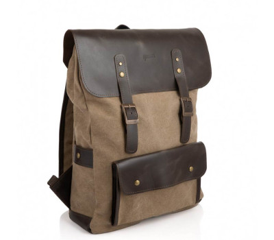 Рюкзак для ноутбука мікс парусину+шкіра RCs-9001-4lx бренду TARWA