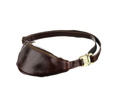 Маленькая бананка из натуральной кожи GQ-3034-3md бренда Tarwa