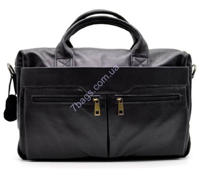 Сумка мужская, кожа под рептилию/крокодила, TARWA FA-7122-3LOkr