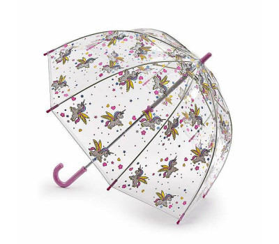 Парасолька-тростина дитяча Fulton Funbrella-4 C605 Bella The Unicorn (Єдиноріжки)