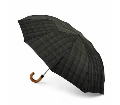 Парасолька чоловіча Fulton Dalston-2 G857 Charcoal Check (Клітка)
