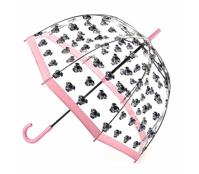 Парасолька-тростина жіноча Fulton Birdcage-2 L042 Pugs (Мопси)