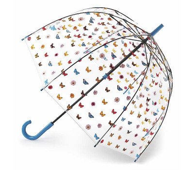 Парасолька-тростина жіноча Fulton Birdcage-2 L042 English Garden (Англійський сад)