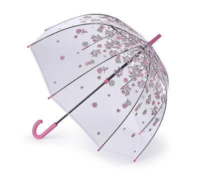 Парасолька-тростина жіноча Fulton L042 Birdcage-2 Sketchy Springs (Весна)