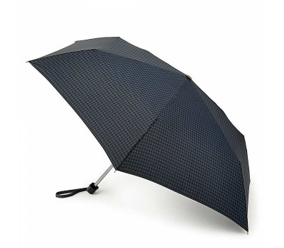 Парасолька жіноча Fulton Miniflat-2 L340 Houndstooth (Гусяча лапка)