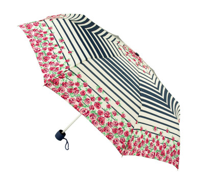 Парасолька жіноча Fulton Minilite-2 L354 Nautical Rose (Морська троянда)