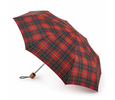 Парасолька жіноча Fulton Stowaway Deluxe-2 L450 Royal Stewart (Королівський Стюарт)