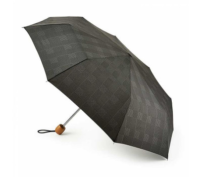 Парасоля Fulton Stowaway Deluxe-2 L450 Smoke Grey Check (Сіра клітина)