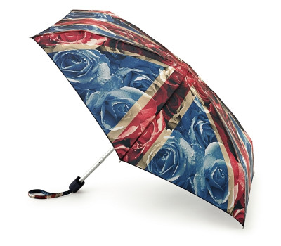 Міні парасолька жіноча Fulton Tiny-2 L501 Rose Jack (Прапор)