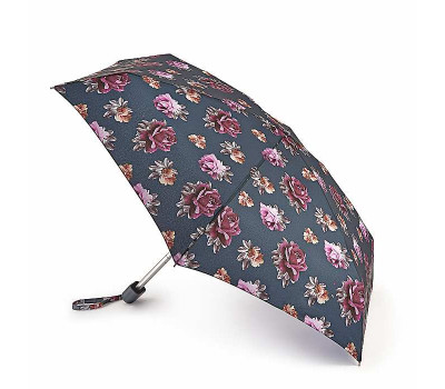 Міні парасолька жіноча Fulton Tiny-2 L501 Steel Roses (Сталеві Троянди)