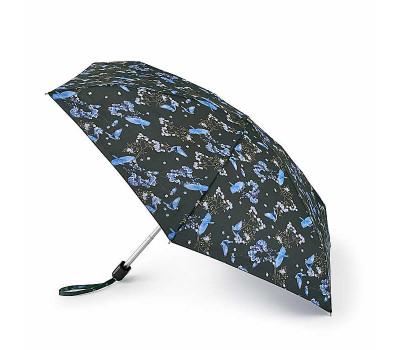 Міні парасолька жіноча Fulton L501 Tiny-2 Blue Bird (Синій птах)