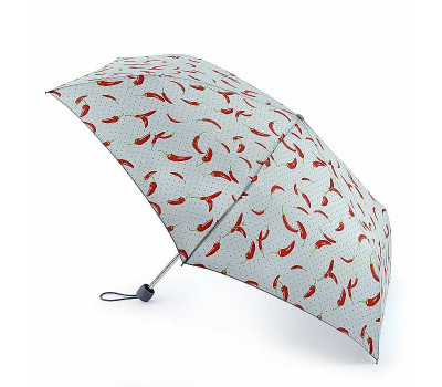 Парасолька жіноча Fulton Superslim-2 L553 Hot Chilies (Гарячі чилі)