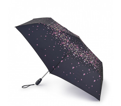 Парасоля жіноча Fulton L711 Open & Close Superslim-2 Pansy Fall (Анютині очі)
