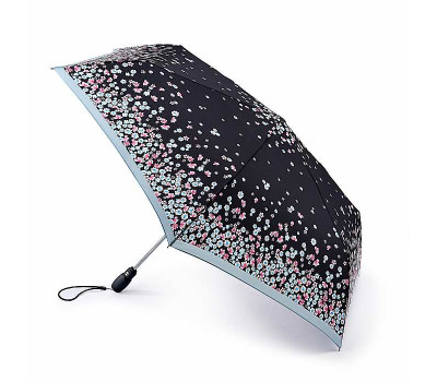 Парасолька жіноча Fulton Open&Close Superslim-2 L711 Floral Border (Квітковий кордон)