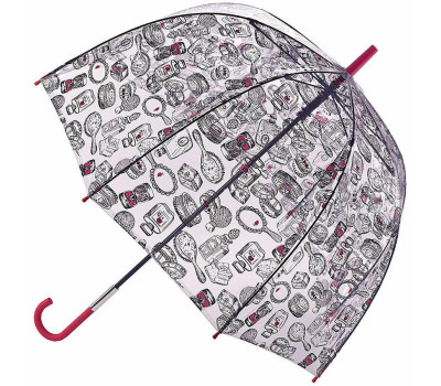 Парасолька-тростина жіноча Lulu Guinness by Fulton L719 Birdcage-2 Dressing Table