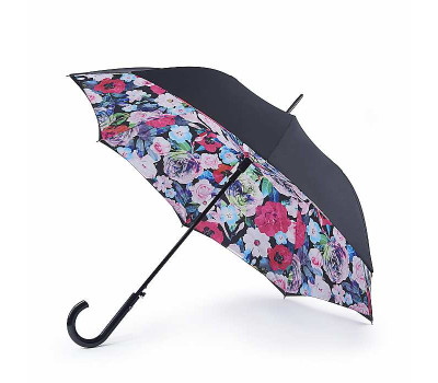 Парасолька-тростина жіноча Fulton L754 Bloomsbury-2 Vibrant Floral (Яскраві квіти)