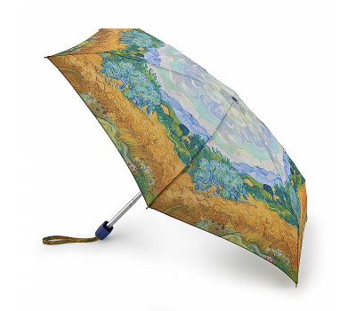 Парасолька жіноча Fulton National Gallery Tiny-2 L794 Wheatfield With Cypresses (Пшеничне поле)