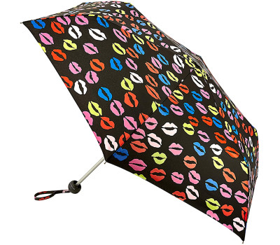 Парасолька жіноча Lulu Guinness by Fulton Minilite-2 L869 Blot Lips