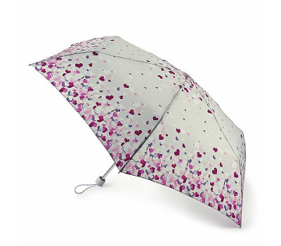 Зонт женский Fulton L902 Superslim-2 Pretty Hearts (Сердца)