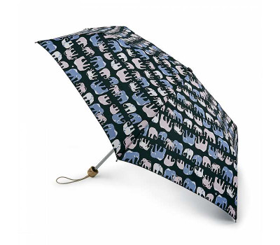 Парасолька жіноча Fulton L918 Eco Planet Marching Elephants (Слони)