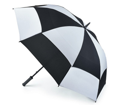 Парасолька-гольфер Fulton Stormshield S669 Black White (Чорно-Білий)