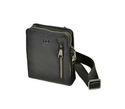 Сумка чоловіча Планшет шкіряний BRETTON BE 2000-10 black